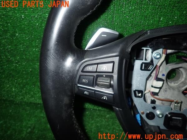 3UPJ=9232220617]BMW アクティブハイブリッド7(YA30 F04)後期 純正 ステアリング 中古_4