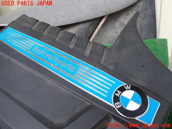 1UPJ-9232222160]BMW アクティブハイブリッド7(AH7)(YA30) F04エンジンアッパーカバー 中古_2