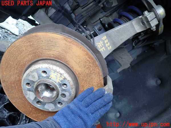 1UPJ-9232224295]BMW アクティブハイブリッド7(AH7)(YA30) F04左フロントナックルハブ 中古_2
