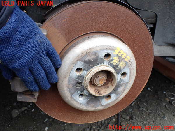 1UPJ-9232224300]BMW アクティブハイブリッド7(AH7)(YA30) F04右リアナックルハブ 中古_2