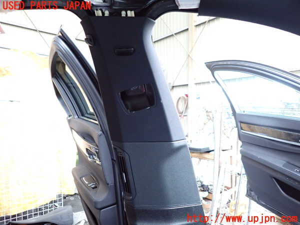 1UPJ-9232227670]BMW アクティブハイブリッド7(AH7)(YA30) F04左センターピラートリム 中古_2