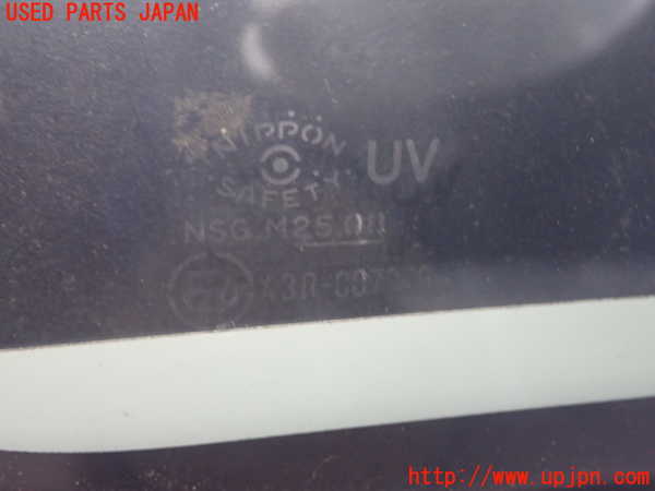 1UPJ-9232231380]プロボックス バン ハイブリッド(NHP160V)右クォーターガラス NSG M25.O8 中古_2