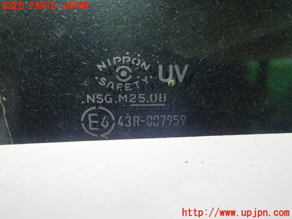 1UPJ-9232231382]プロボックス バン ハイブリッド(NHP160V)左クォーターガラス NSG M25.O8 中古_2