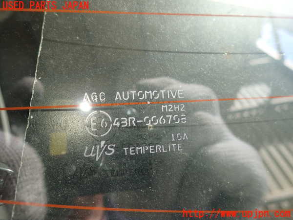 1UPJ-9232231566]プロボックス バン ハイブリッド(NHP160V)バックドア リアゲート ハッチ AGC M2H2 中古_2