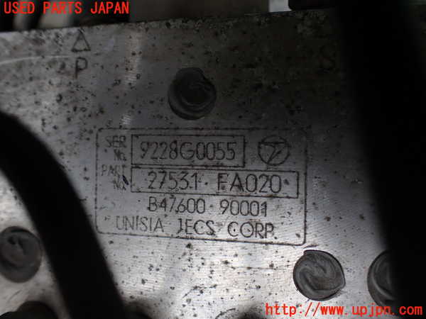 1UPJ-9232244040]インプレッサ F型 WRX-STi(GC8)ABSアクチュエーター 中古_2