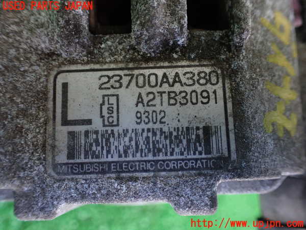1UPJ-9232246015]インプレッサ F型 WRX-STi(GC8)オルタネーター(ダイナモ) 中古_3