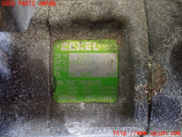 1UPJ-9232246025]インプレッサ F型 WRX-STi(GC8)エアコンコンプレッサー 中古_4