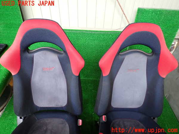 1UPJ-9232247011]インプレッサ F型 WRX-STi(GC8)シートセット (1列目 運転席＆助手席) 中古_2