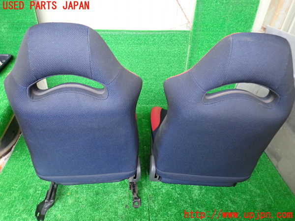 1UPJ-9232247011]インプレッサ F型 WRX-STi(GC8)シートセット (1列目 運転席＆助手席) 中古_4
