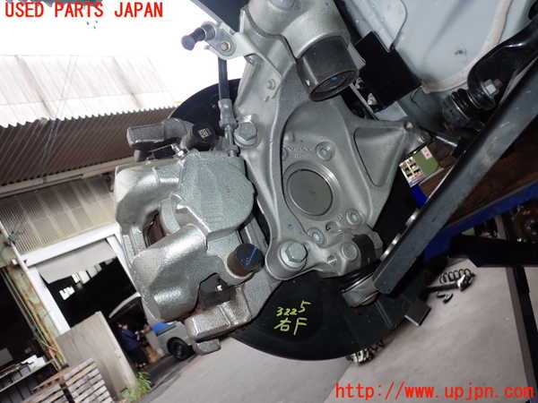2UPJ-9232254290]ボルボ・EC40(C40 リチャージ)(XE400RXCE)右フロントナックルハブ 中古_2