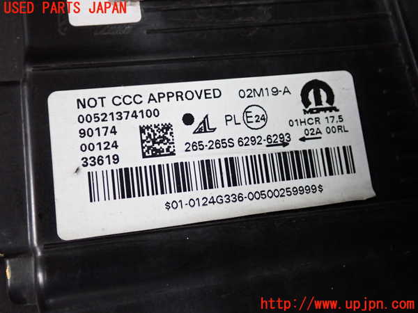 2UPJ-9232261130]ジープ・レネゲード(BV13PM)右ヘッドライト LED 中古_4