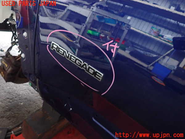 2UPJ-9232261260]ジープ・レネゲード(BV13PM)左前ドア (43R-000929 M34) 中古_4