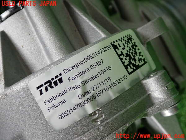2UPJ-9232264260]ジープ・レネゲード(BV13PM)ステアリングシャフト 中古_3