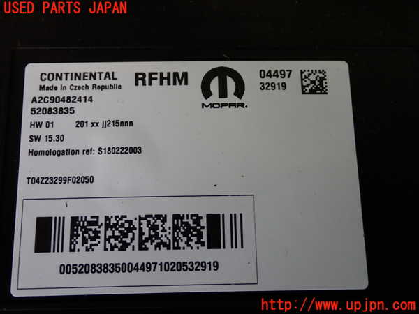 2UPJ-9232266147]ジープ・レネゲード(BV13PM)コンピューター2 中古_3