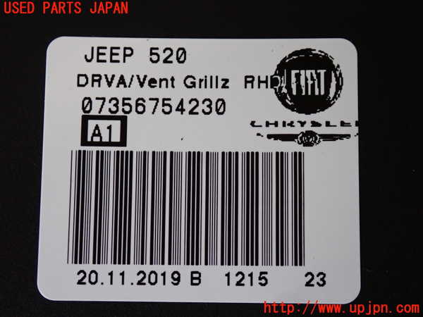 2UPJ-9232267510]ジープ・レネゲード(BV13PM)メーターフード 中古_5