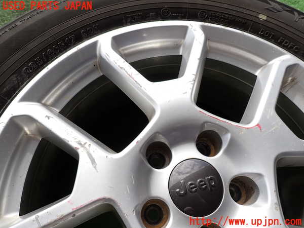 2UPJ-9232269038]ジープ・レネゲード(BV13PM)タイヤ　ホイール　1本③ 215/60R17 中古_3