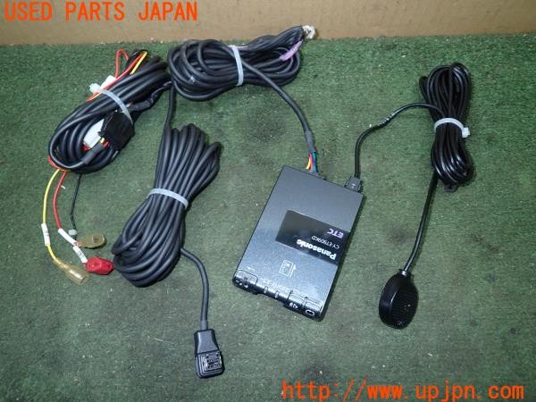 3UPJ=9232270503]レガシィ ワゴン 2.5i B-SPORT(BRM E型)Panasonic パナソニック CY-ET909KD ETC車載器 中古_1