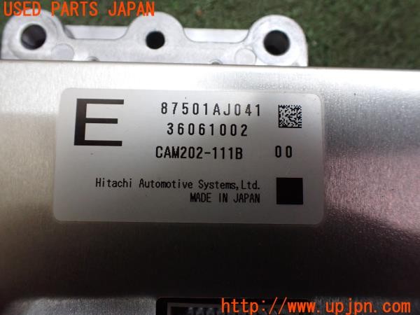 3UPJ=9232270560]レガシィ ワゴン 2.5i B-SPORT(BRM E型)純正 87501AJ041 フロントカメラ アイサイトカメラ 中古_5