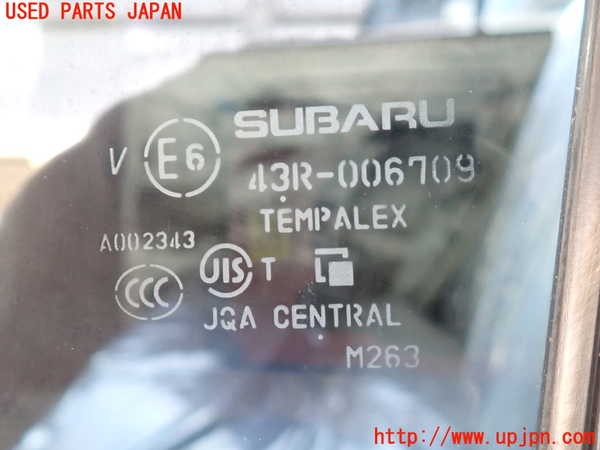 2UPJ-9232271320]レガシィ ワゴン(BRM)左後ドア (43R-006709) 中古_4