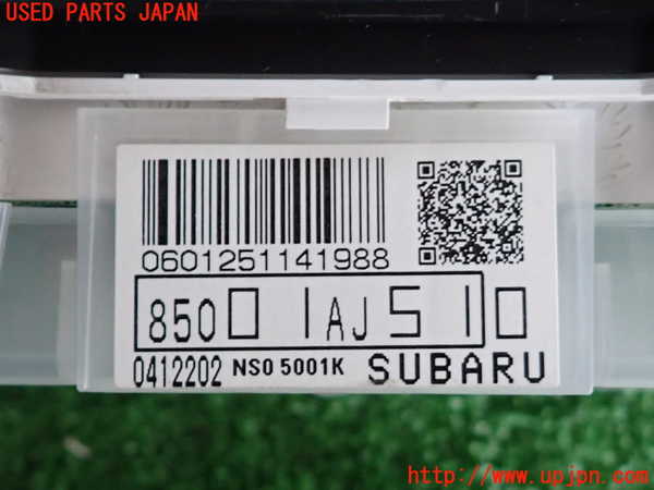 2UPJ-9232276170]レガシィ ワゴン(BRM)スピードメーター 中古_4