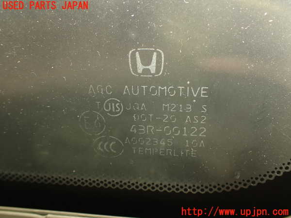 2UPJ-9232281200]シビック タイプR(FD2)右フロント三角窓ガラス (43R-00122 M213) 中古_4