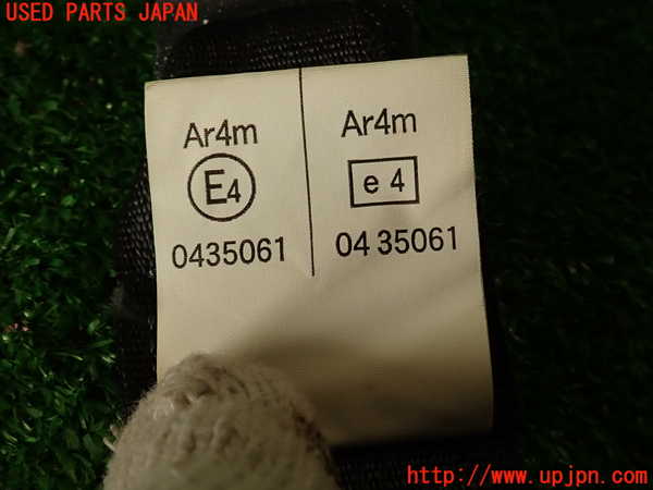 2UPJ-9232287185]シビック タイプR(FD2)左2列目シートベルト 中古_5