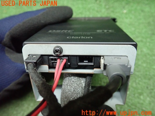 3UPJ=9232320503]VW ザ･ビートル(16CPL)純正ビルトイン Clarion クラリオン DSC012 DSRC ETC車載器 中古_4