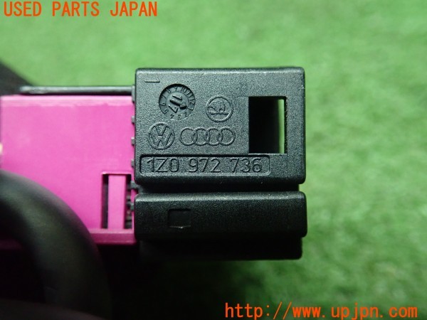 3UPJ=9232320512]VW ザ･ビートル(16CPL)純正 1Z0 972 736 RCAアダプターケーブル 社外USBケーブル付き ナビ用? ハーネス 中古_5