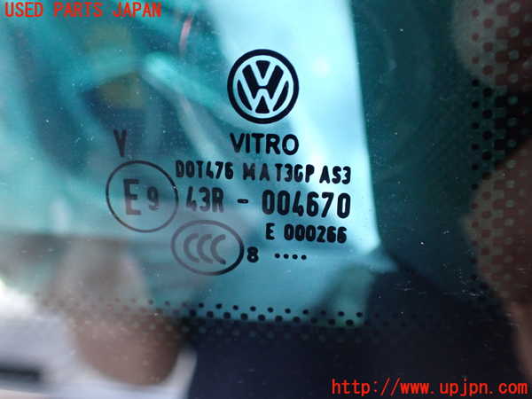 2UPJ-9232321380]VW ザ･ビートル(16CPL)右クォーターガラス (43R-004670) 中古_2