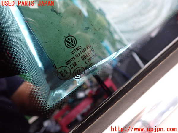 2UPJ-9232321382]VW ザ･ビートル(16CPL)左クォーターガラス (43R-004670) 中古_2