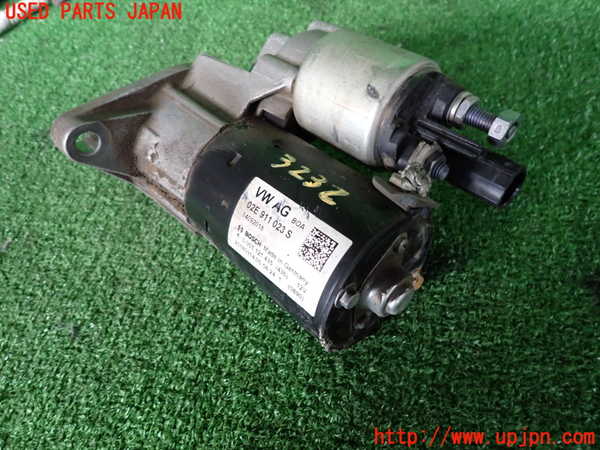 2UPJ-9232326010]VW ザ･ビートル(16CPL)セルモーター 中古_2