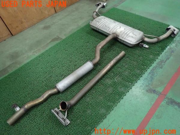 3UPJ=9232340152]ベンツ CLA250 4MATIC(117346)純正 A2464910100 A2464910600 マフラー 2分割カット 中古_2