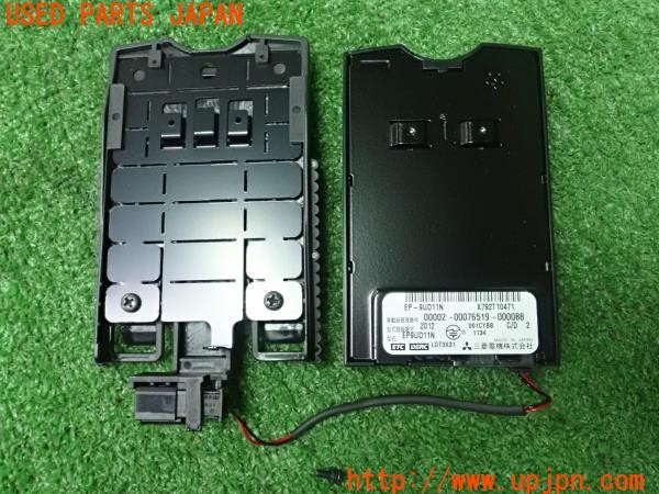 3UPJ=9232340503]ベンツ CLA250 4MATIC(117346)純正ビルトイン 三菱電機 EP-9UD11N ETC車載器 DSRC 中古_2