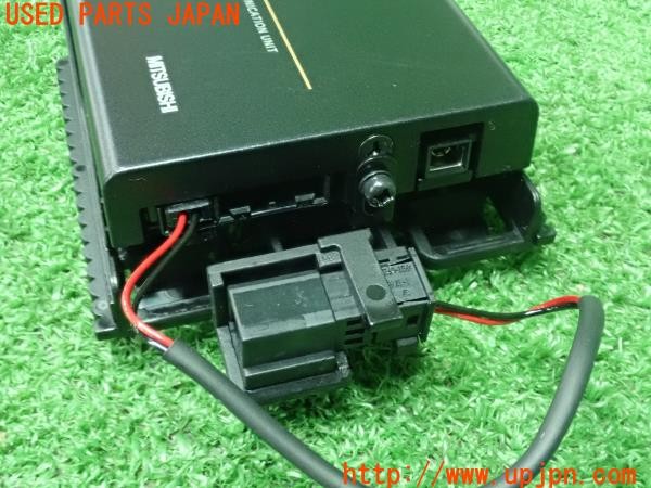 3UPJ=9232340503]ベンツ CLA250 4MATIC(117346)純正ビルトイン 三菱電機 EP-9UD11N ETC車載器 DSRC 中古_3