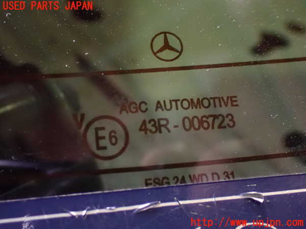 1UPJ-9232341560]ベンツ CLA250 4MATIC(117346 C117)リアガラス 43R-006723 中古_2