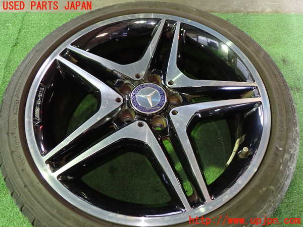 1UPJ-9232349044]ベンツ CLA250 4MATIC(117346 C117)タイヤ　ホイール　1本④ 225/40R18 中古_2