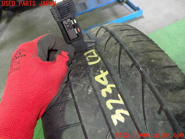 1UPJ-9232349042]ベンツ CLA250 4MATIC(117346 C117)タイヤ　ホイール　1本② 225/40R18 中古_4