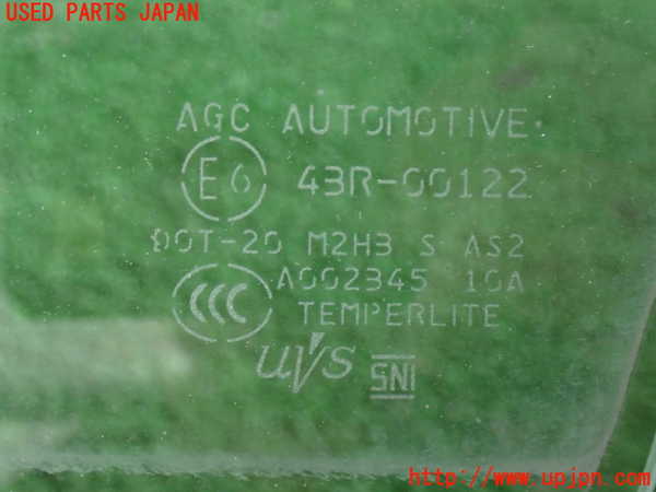 2UPJ-9232351202]GR86(BRZ)(ZN8)左フロント三角窓ガラス 中古(43R-00122 M2H3)_2