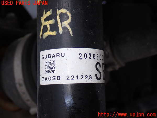 2UPJ-9232355045]GR86(BRZ)(ZN8)左リアストラット (ジャンク品) 中古_2