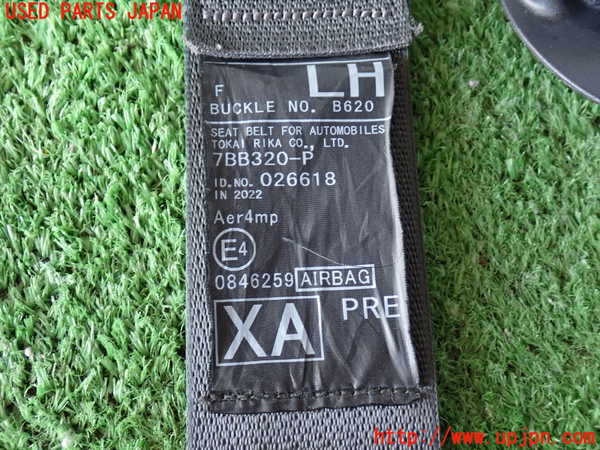 2UPJ-9232357075]GR86(BRZ)(ZN8)助手席シートベルト 中古_2