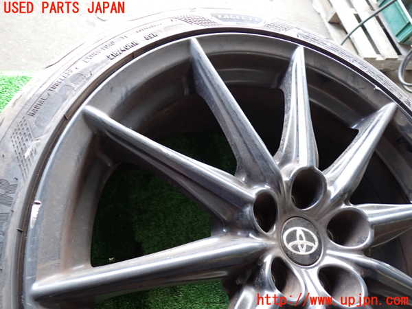 2UPJ-9232359041]GR86(BRZ)(ZN8)タイヤ　ホイール　1本① 215/40R18 中古_3