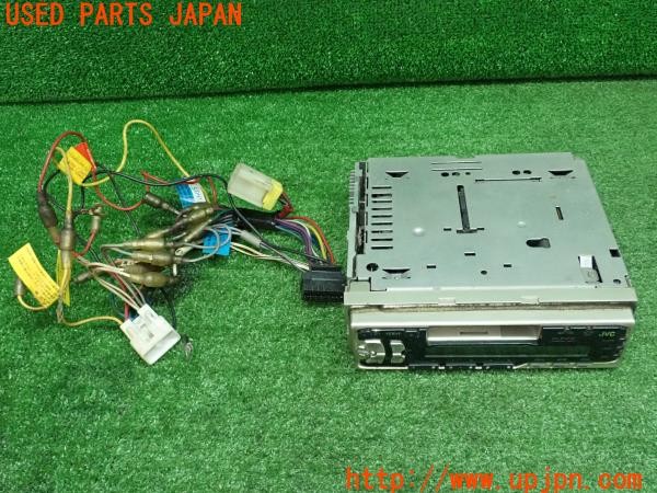 3UPJ=9232360512]カローラレビン GT APEX(AE92)JVC カセットデッキ KS-RX230 難有 中古_2