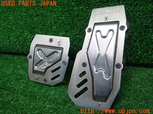 3UPJ=9232360630]カローラレビン GT APEX(AE92)LONZA ロンザ ペダルカバー アクセル ブレーキ 中古_4