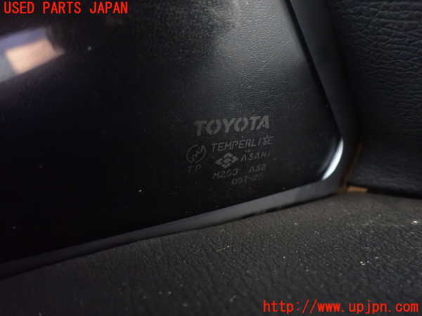 2UPJ-9232361380]カローラ レビン(AE92)右クォーターガラス 中古(M203)_2