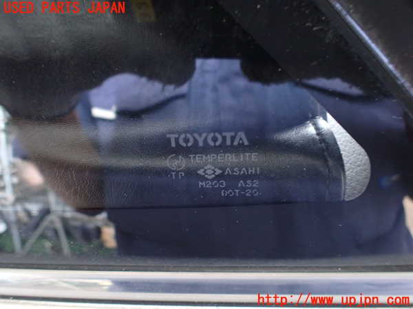 2UPJ-9232361382]カローラ レビン(AE92)左クォーターガラス 中古(M203)_2