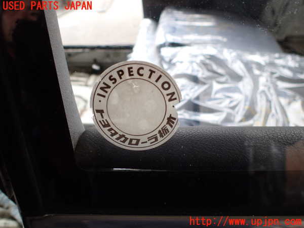 2UPJ-9232361382]カローラ レビン(AE92)左クォーターガラス 中古(M203)_3