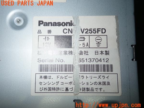 3UPJ=9232370502]アルファロメオ 156 GTA(932AXB)Panasonic パナソニック CN-DV255FD DVDナビ 難有 中古_4
