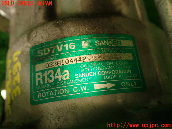 2UPJ-9232376025]アルファロメオ・156 GTA(932AXB)エアコンコンプレッサー 中古_3