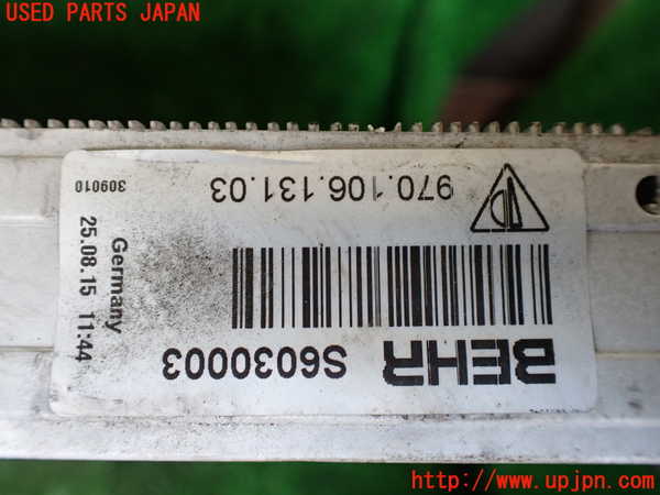 1UPJ-9232382321]ポルシェ・パナメーラ S E-ハイブリッド(970CGEA)ラジエーター1 (メイン) 中古_4