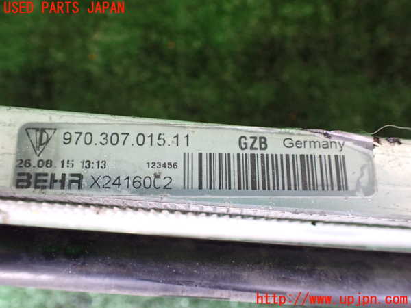 1UPJ-9232382481]ポルシェ・パナメーラ S E-ハイブリッド(970CGEA)オイルクーラー1 中古_3